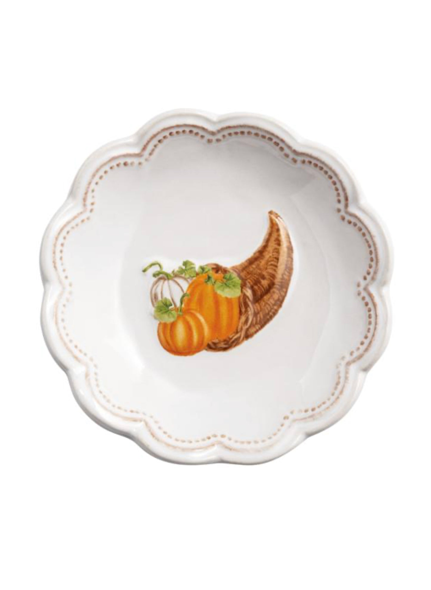 Cornucopia Gather Dipping Bowl