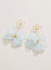 Spartina Corolla Stem Earrings Blue available at The Good Life Boutique