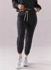 Chaser Cotton Fleece Monica Jogger - True Black - Mini Stars Pants available at The Good Life Boutique