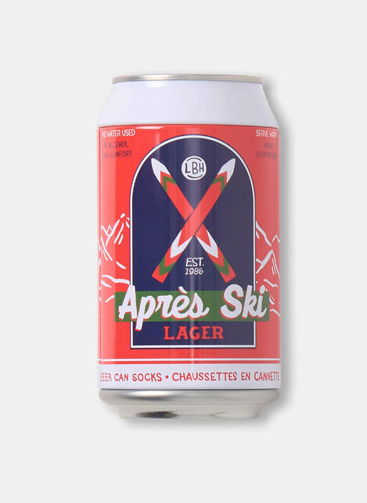 Crossed Skies Beer Can Sock - Navy