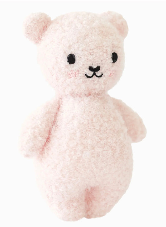 Cuddle&Kind Cuddle + Kind Baby Boucle Bear - Strawberry available at The Good Life Boutique
