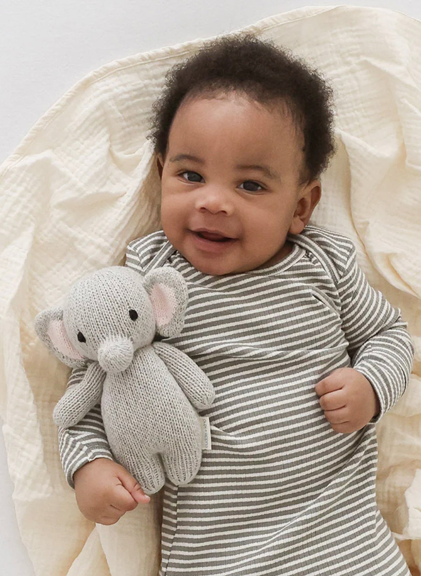 Cuddle&Kind Cuddle + Kind Baby Elephant available at The Good Life Boutique