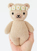 Cuddle&Kind Cuddle + Kind Baby Honey Bear - Ivory Floral available at The Good Life Boutique