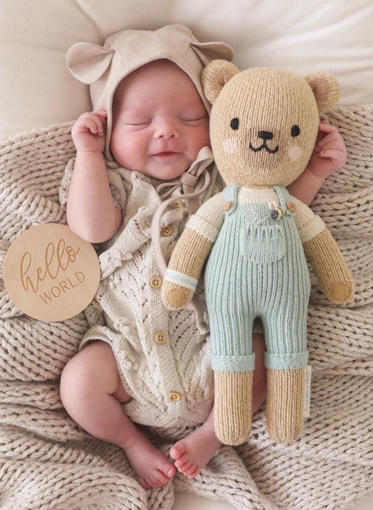 Cuddle + Kind Charlie The Honey Bear - Little
