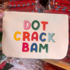 Mahjong Bag | Dot Crack Bam Mahjong Gift Canvas Pouch