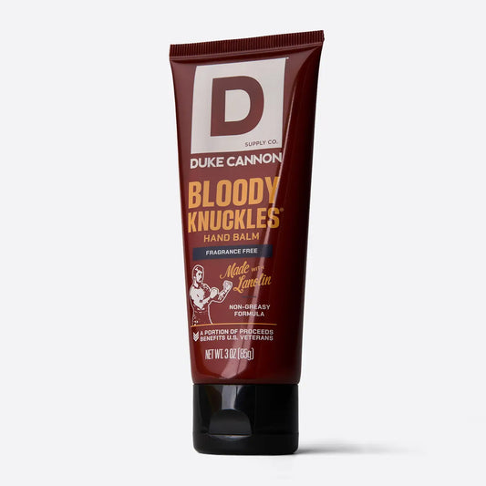 Duke Cannon Bloody Knuckles Hand Repair Balm - Tube available at The Good Life Boutique