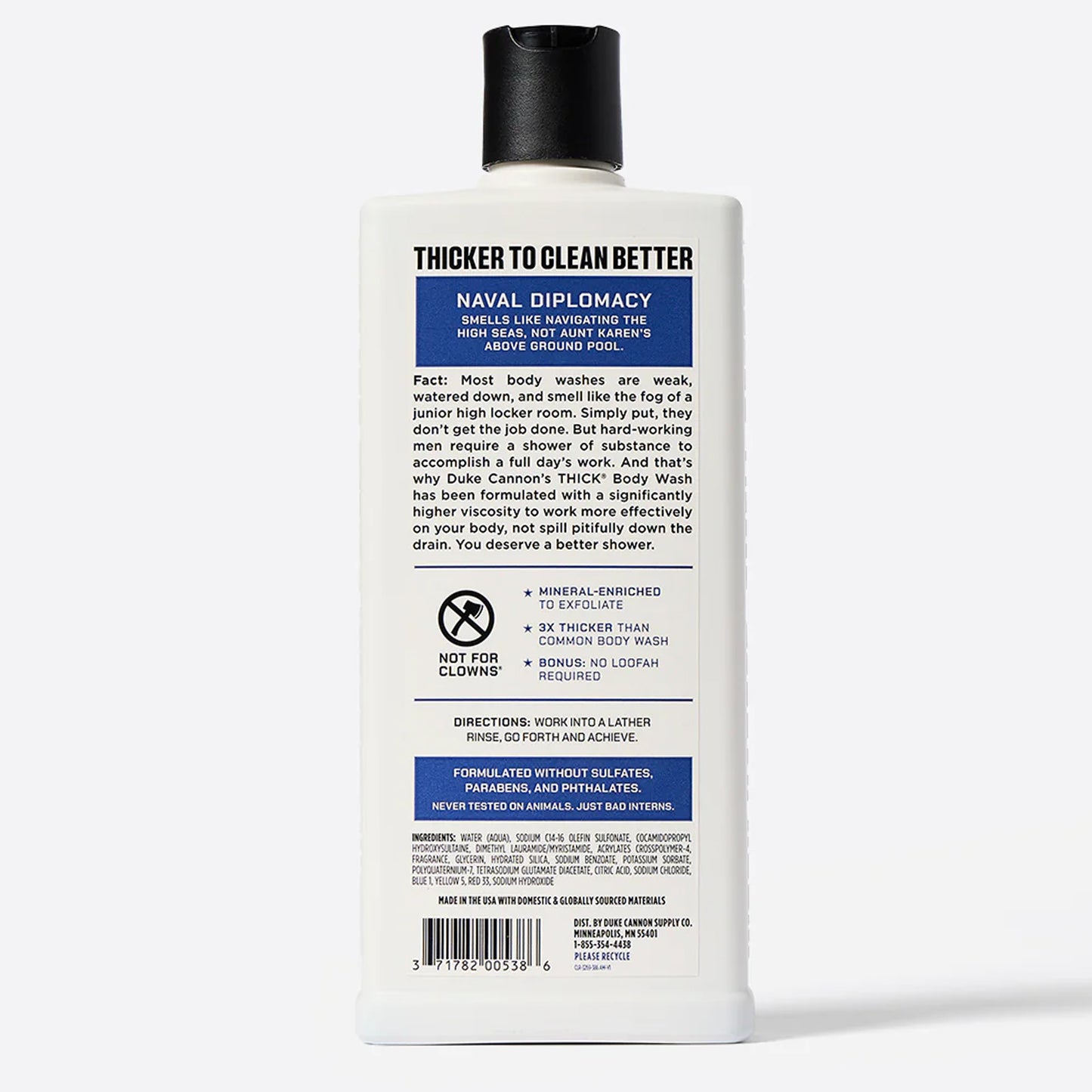 Body Wash® - Naval Diplomacy 18oz