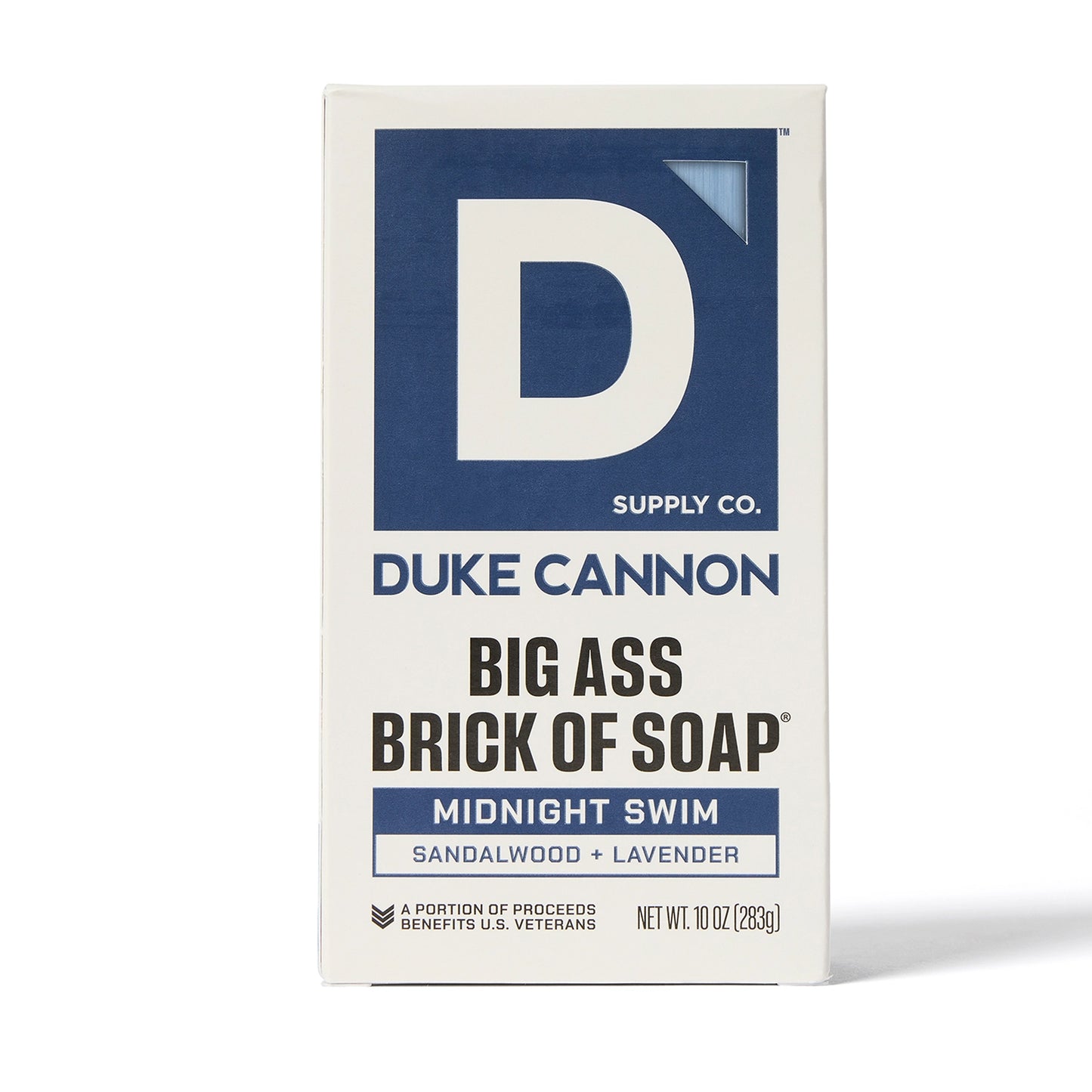 Duke Cannon Big Ass Brick Of Soap - Midnight Swim available at The Good Life Boutique