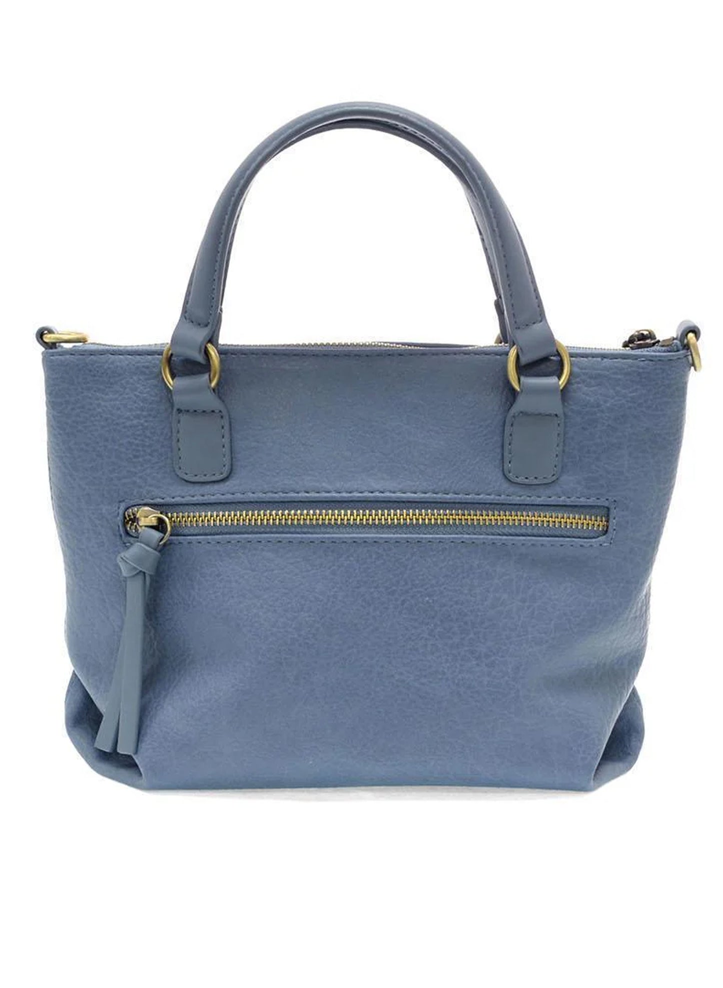 Joy Accessories Denim Tallulah Mini Tote Crossbody available at The Good Life Boutique