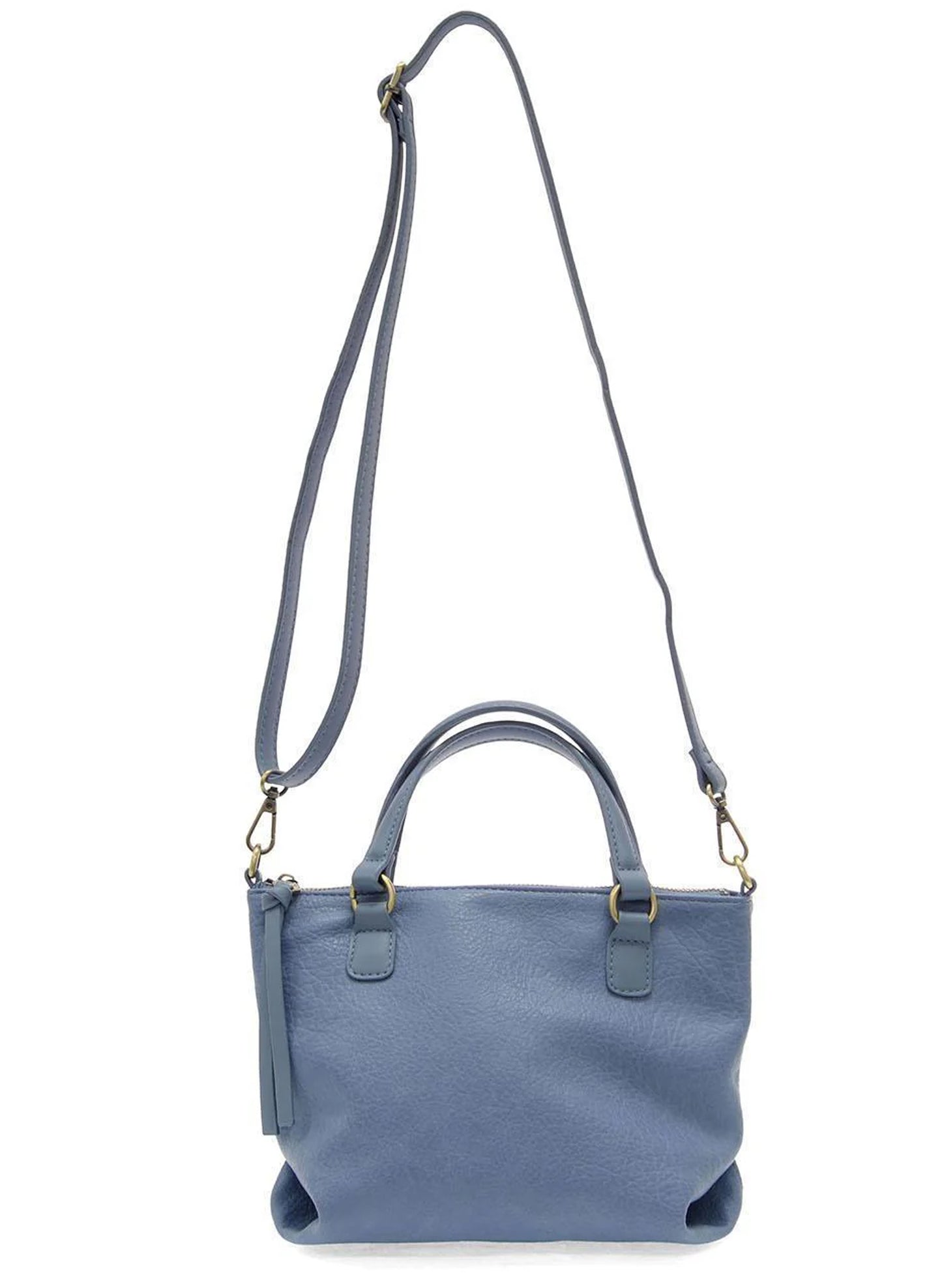 Joy Accessories Denim Tallulah Mini Tote Crossbody available at The Good Life Boutique