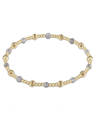 enewton design Dignity Sincerity Pattern 4mm Bead Bracelet - Labradorite available at The Good Life Boutique