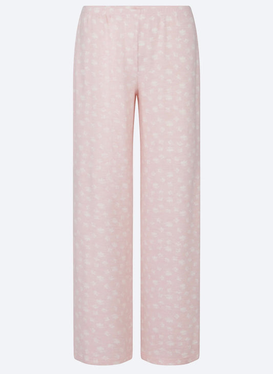 Ditsy Daisy Mia Pajama Bottoms - Baby Pink