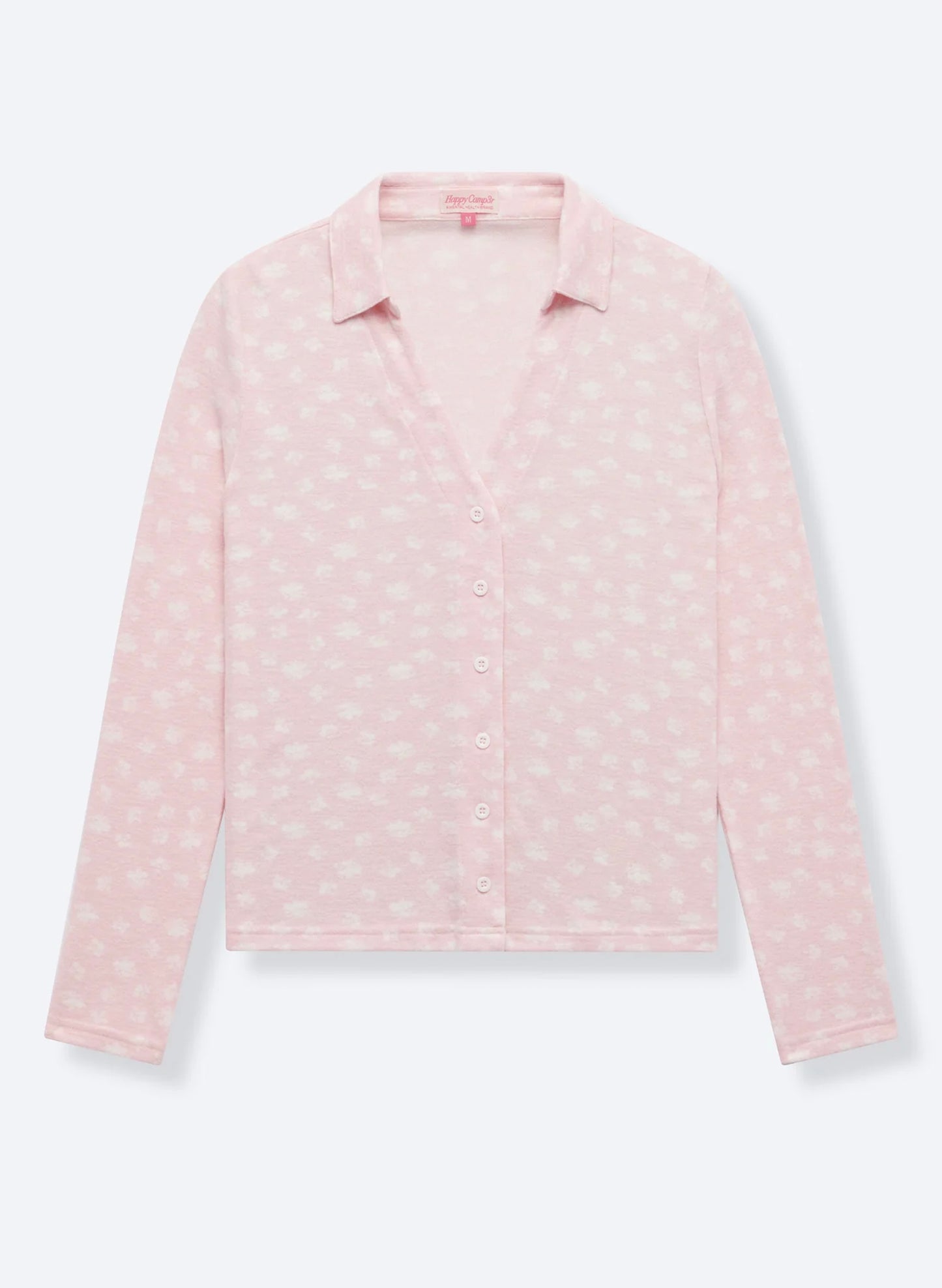 Ditsy Daisy Mia Pajama Top - Baby Pink