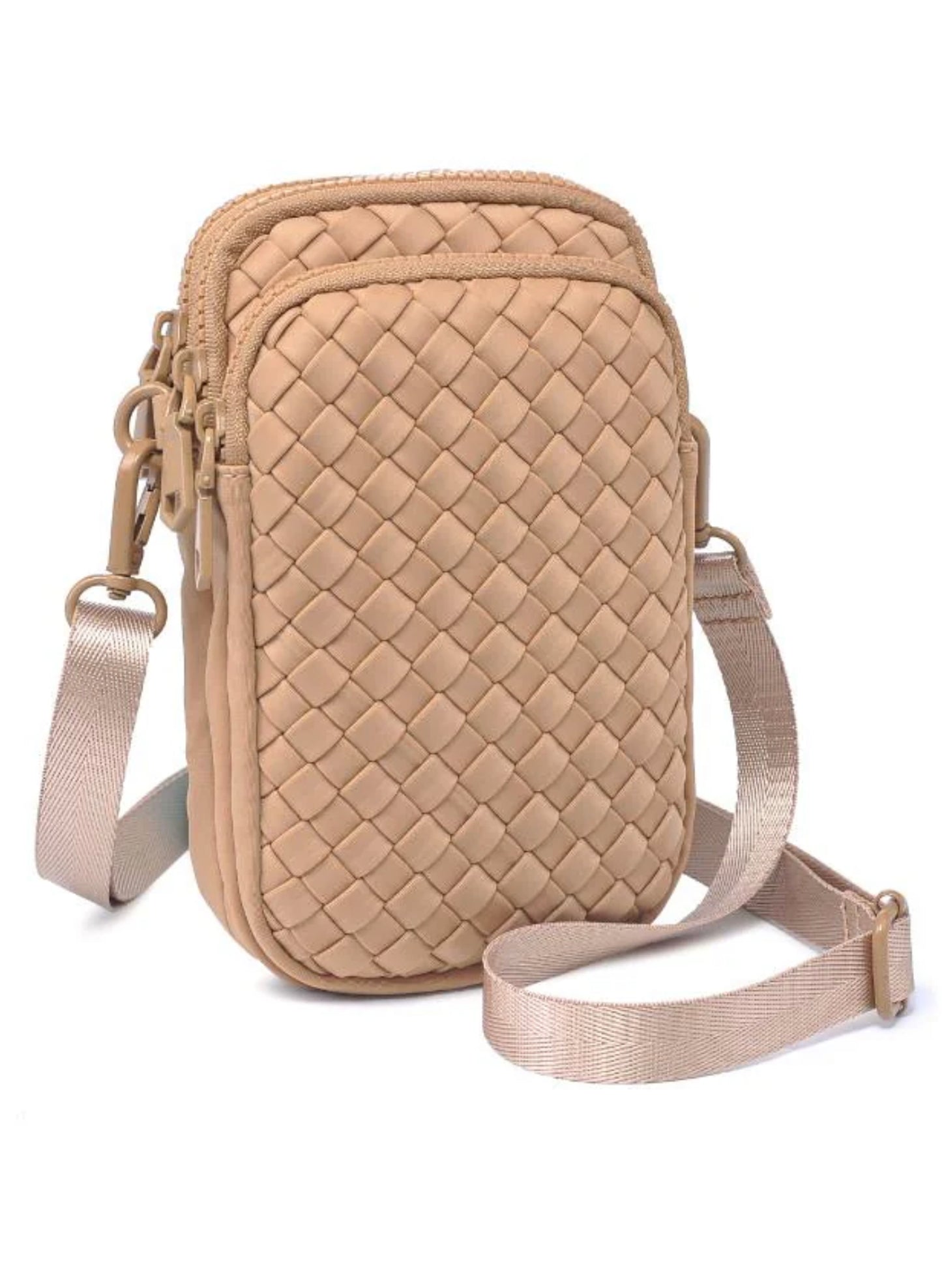 Sol & Selene Sol & Selene - Divide & Conquer Crossbody - Nude available at The Good Life Boutique