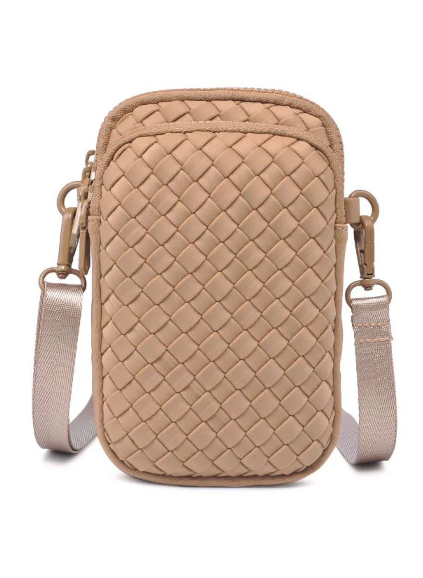 Sol & Selene Sol & Selene - Divide & Conquer Crossbody - Nude available at The Good Life Boutique