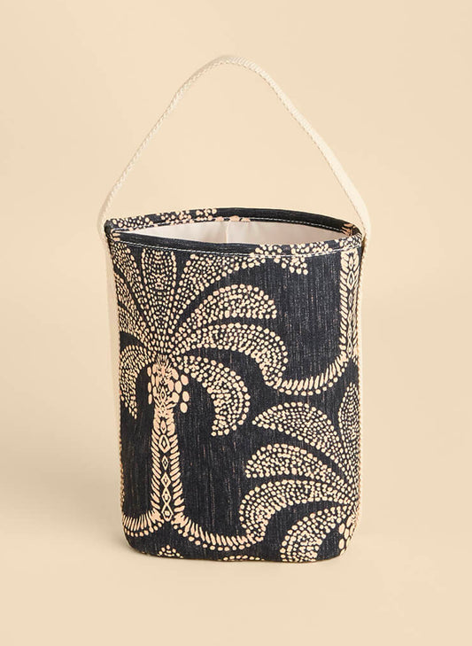 Double Wine Caddy Bridge Street Palms Black