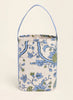 Double Wine Caddy Japonica Bird Green