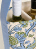 Double Wine Caddy Japonica Bird Green