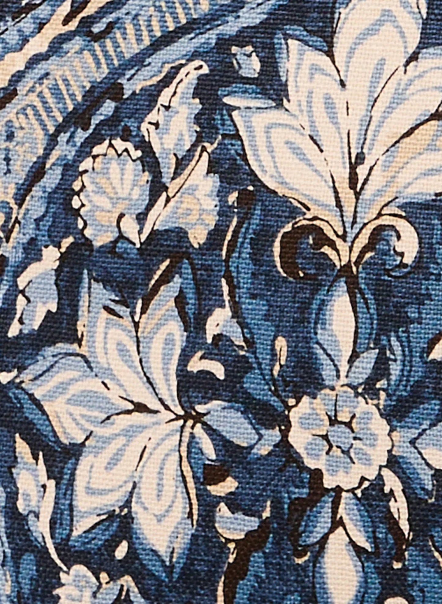 Double Wine Caddy Japonica Cartouche Blue