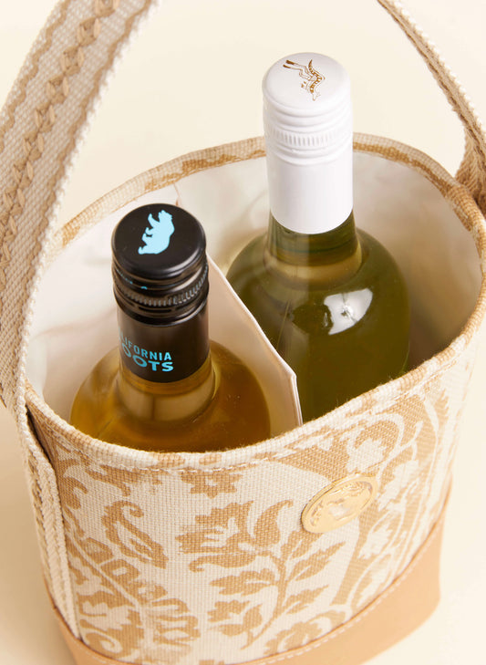 Spartina Double Wine Caddy Ogeechee available at The Good Life Boutique