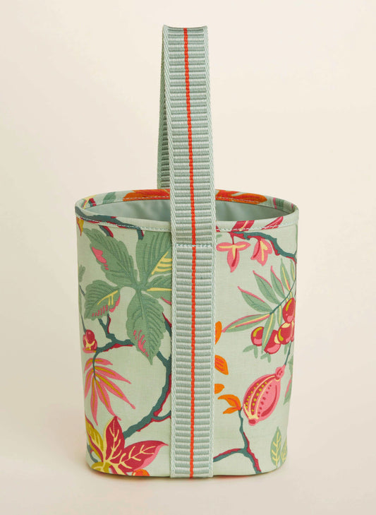 Spartina Double Wine Caddy Richmond Hill Sea Foam available at The Good Life Boutique