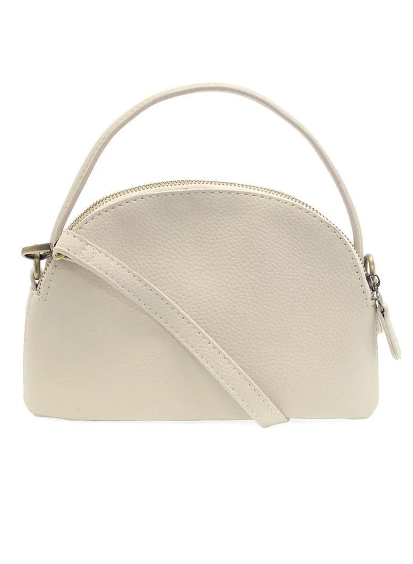 Joy Accessories Dove Larissa Double Zip Dome Crossbody available at The Good Life Boutique
