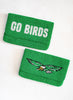 Eagles/Go Birds Beaded Clutch