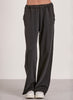 Elan Elan - Sweat Pants Elastic Wide Leg - Black available at The Good Life Boutique