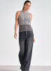 Elan Elan - 7 Sleeveless Sweaters - Grey Ombre available at The Good Life Boutique