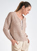 Elan Elan - 7 Sweater Cardigan- Stone available at The Good Life Boutique