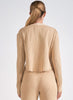 Elan Elan - 7 Top Long/Sleeve V Neck - Tan available at The Good Life Boutique