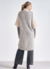 Elan Elan - 8 Sweater Cardigan 3/4 Sleeve - Off White - One Size available at The Good Life Boutique