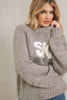 Elan Elan - 9 - Crewneck Sweater - Charcoal available at The Good Life Boutique