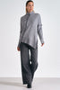 Elan Elan - 9 Turtleneck Sweater - Heather Grey available at The Good Life Boutique