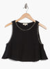 Elan Elan - Flowy Tank Top - Black available at The Good Life Boutique