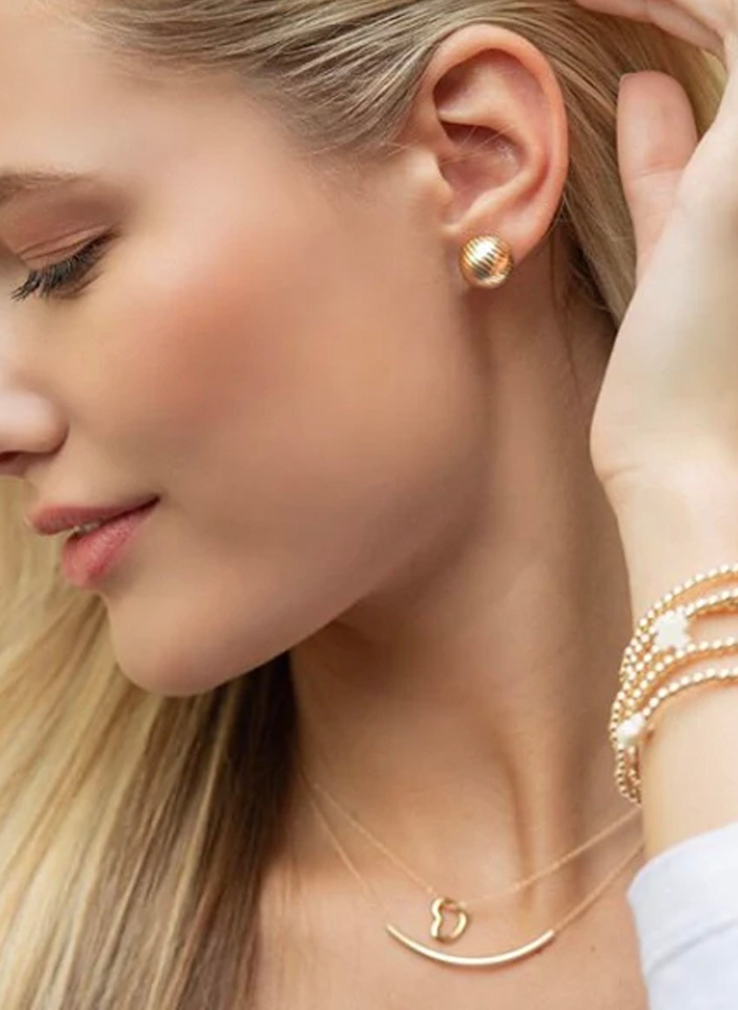 enewton design Enewton - 16" Necklace Gold - Love Gold Charm available at The Good Life Boutique