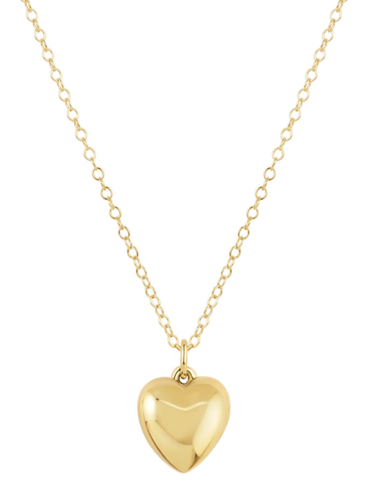 enewton design Enewton - 16" Necklace Gold - Love Plush Gold Charm available at The Good Life Boutique