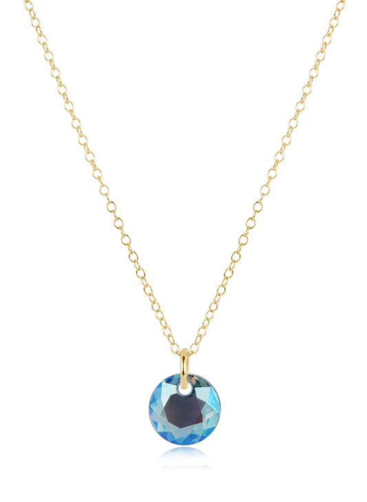 enewton design Enewton - 16" Necklace Gold - Reflection Small Charm 03 available at The Good Life Boutique