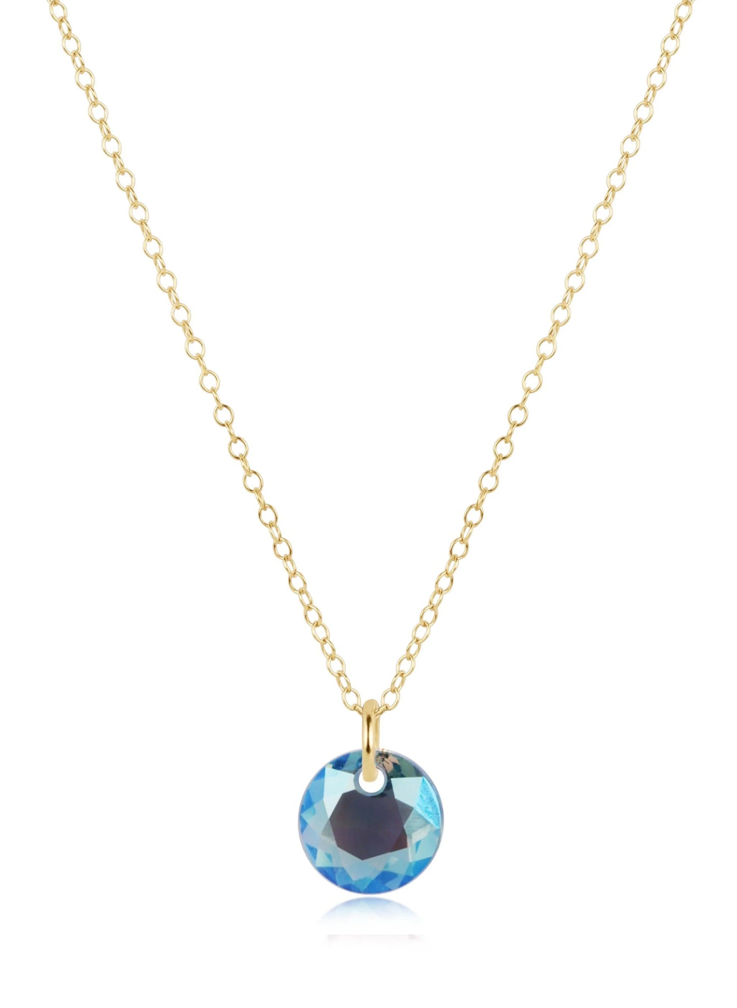 enewton design Enewton - 16" Necklace Gold - Reflection Small Charm 03 available at The Good Life Boutique