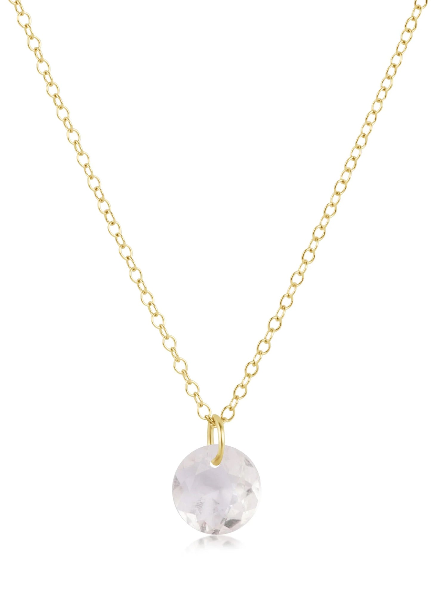 enewton design Enewton - 16" Necklace Gold - Reflection Small Charm 04 available at The Good Life Boutique