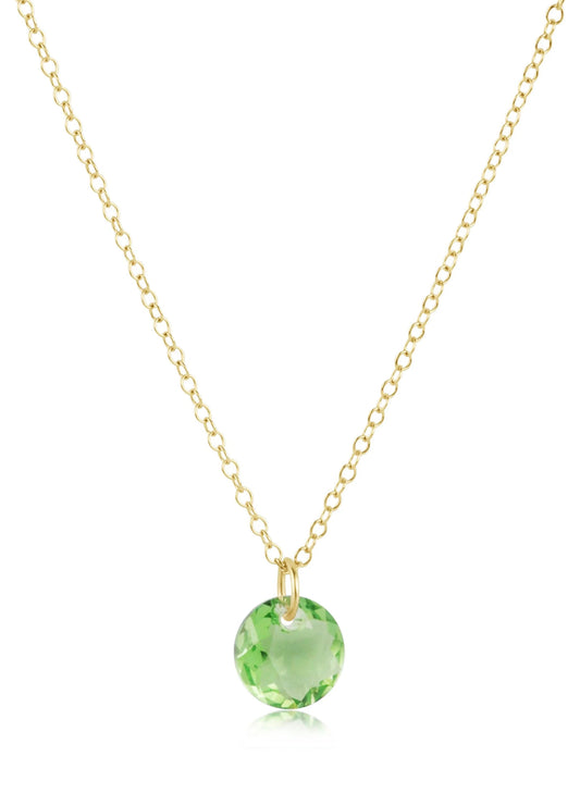 enewton design Enewton - 16" Necklace Gold - Reflection Small Charm 08 available at The Good Life Boutique