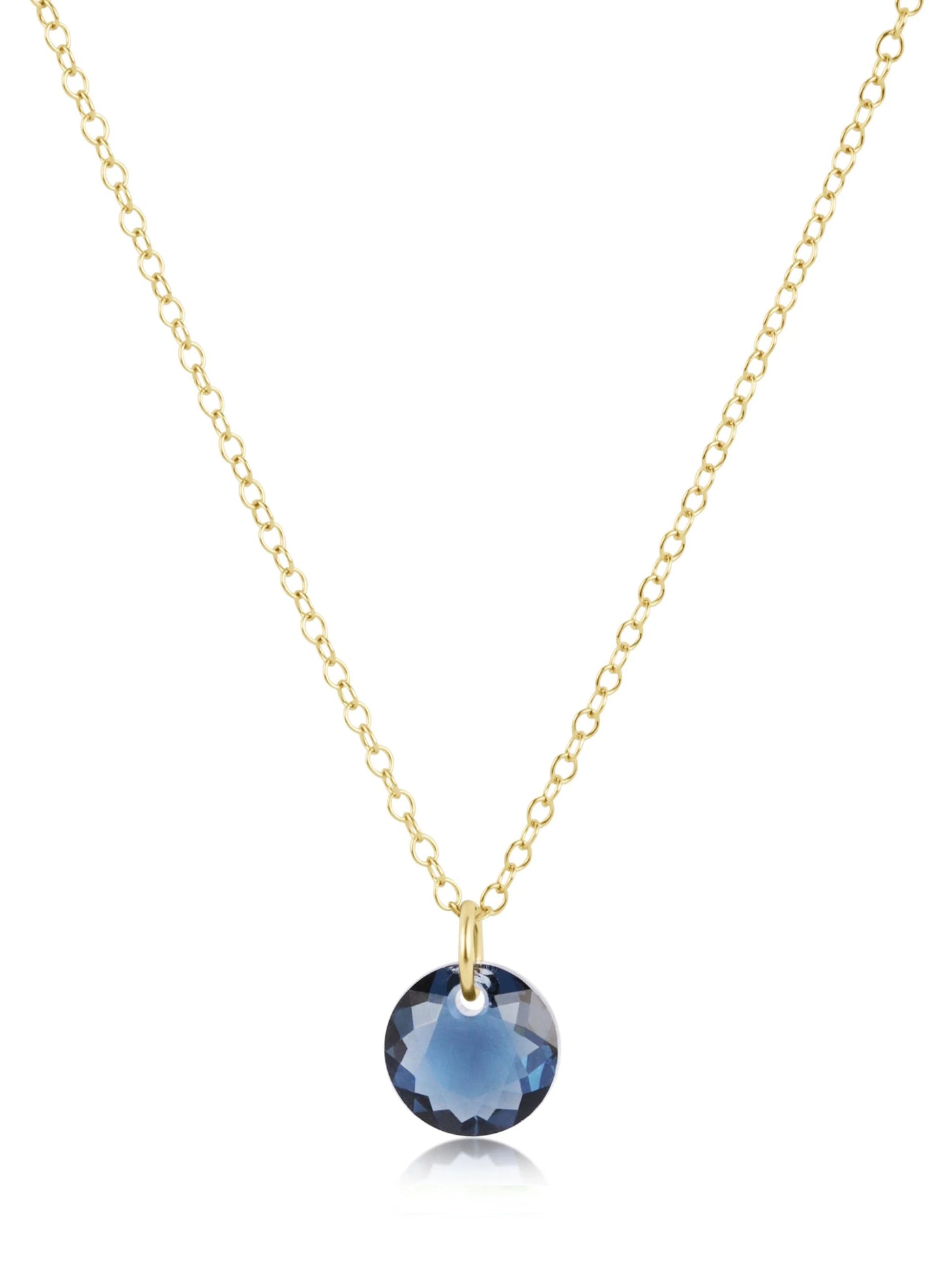 enewton design Enewton - 16" Necklace Gold - Reflection Small Charm 09 available at The Good Life Boutique