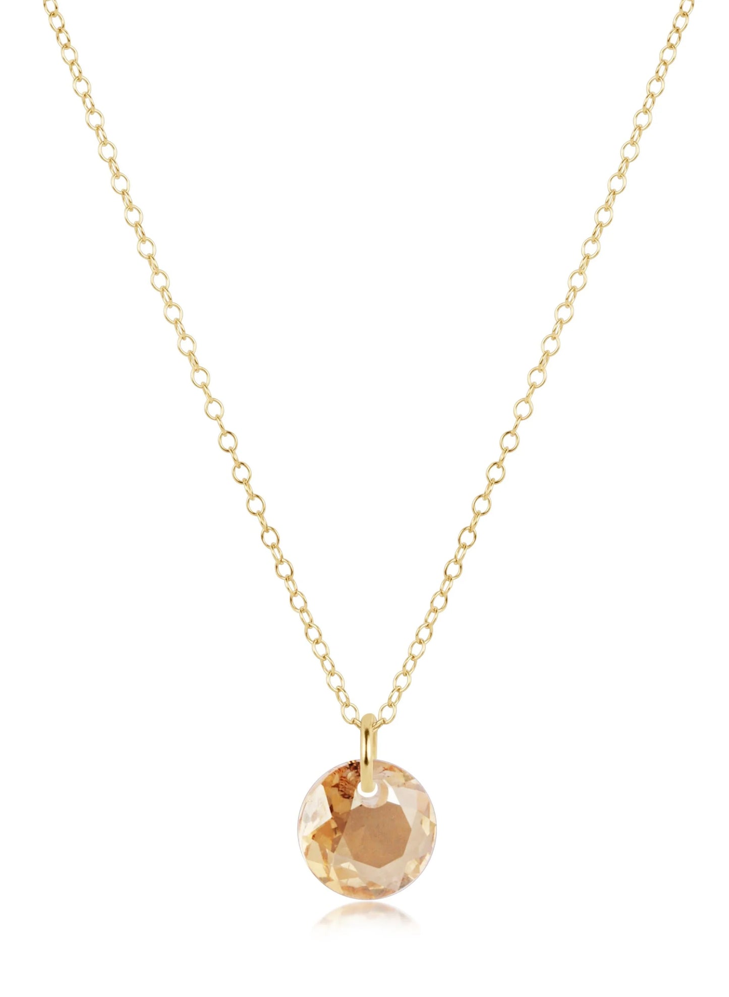 enewton design Enewton - 16" Necklace Gold - Reflection Small Charm 11 available at The Good Life Boutique