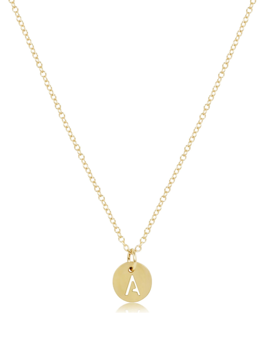 enewton design Enewton - 16" Necklace Gold - Respect Small Gold Disc - A available at The Good Life Boutique