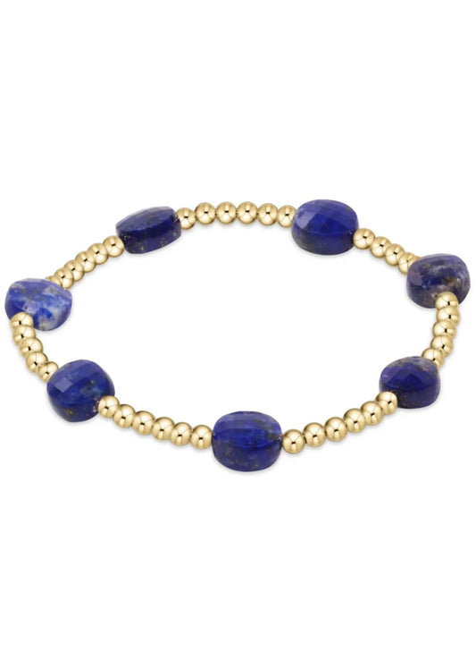 Enewton - Admire Gold 3mm Bead Bracelet - Lapis