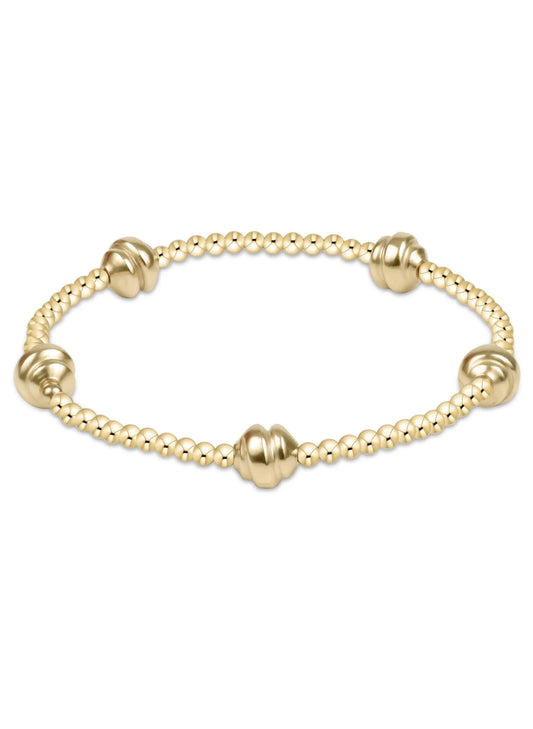 enewton design Enewton - Admire Small Gold 2.5mm Bead Bracelet - Gold available at The Good Life Boutique