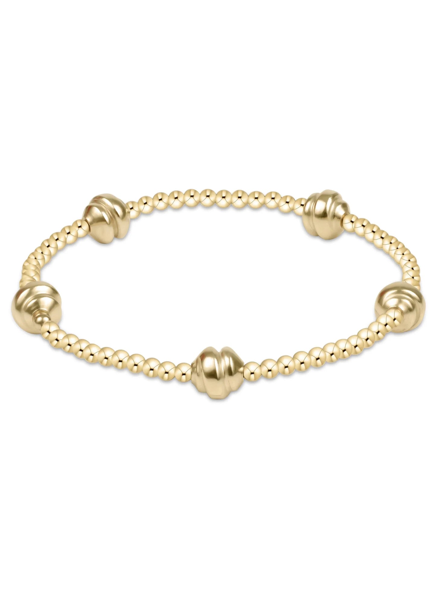 enewton design Enewton - Admire Small Gold 2.5mm Bead Bracelet - Gold available at The Good Life Boutique