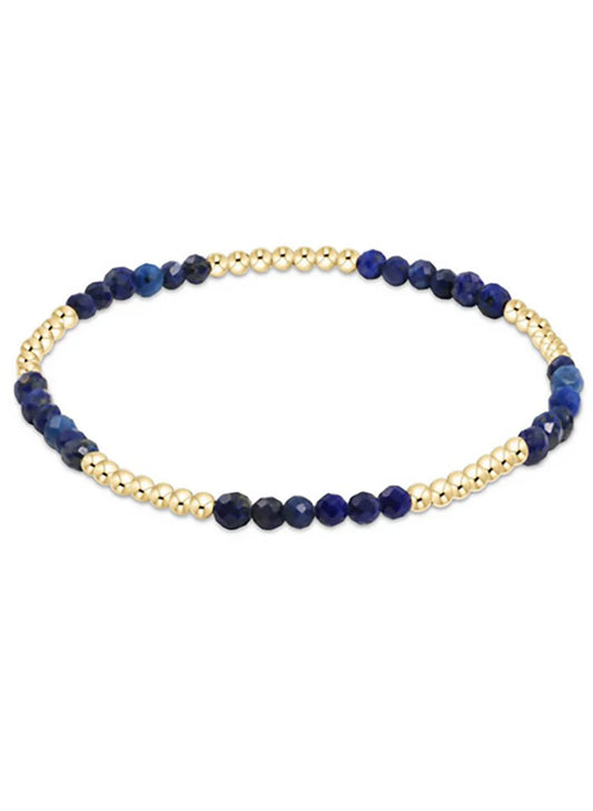 Enewton - Blissful Pattern 2.5mm Brad Bracelet - Lapis