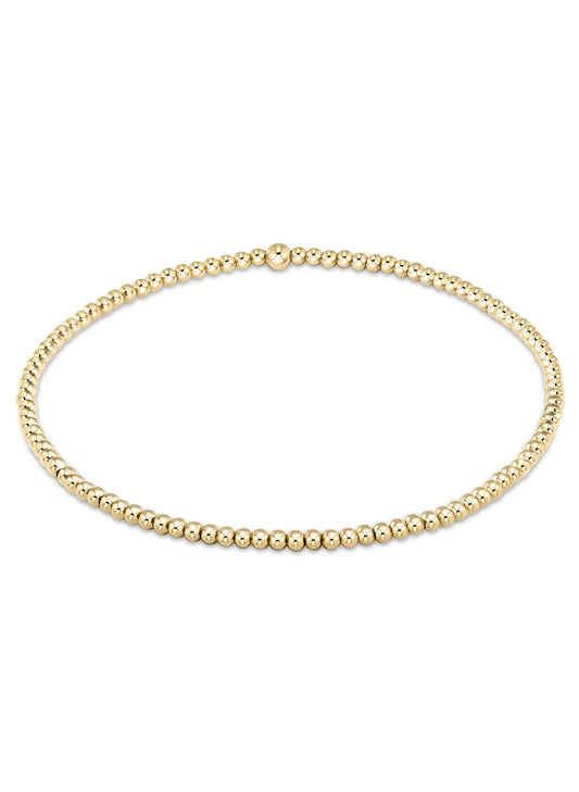 enewton design Enewton - Classic Gold 2mm Bead Bracelet available at The Good Life Boutique