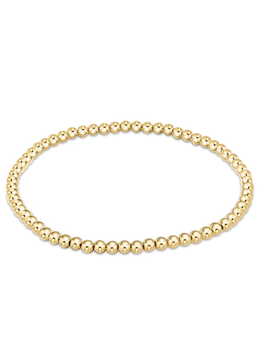 enewton design Enewton - Classic Gold 3mm Bead Bracelet available at The Good Life Boutique